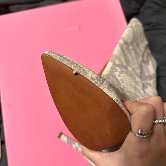 Paris Texas midi snake print nubuck boots 37 - Picture 5 of 8